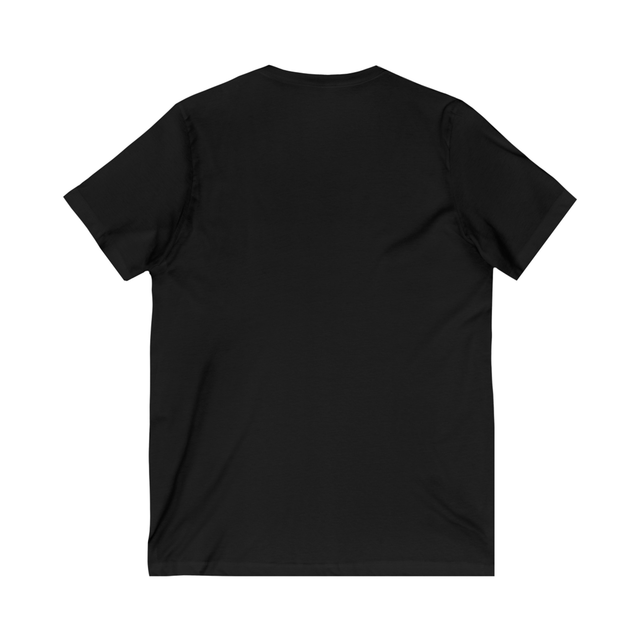 Nature's Playground: Adventure-friendly Short Sleeve V-Neck Tee depicting Alaska, The Last Frontier - Image 2